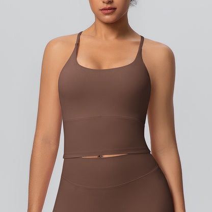 neutral tone workout tank for women