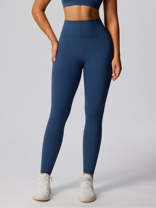 no front seam leggings navy blue 