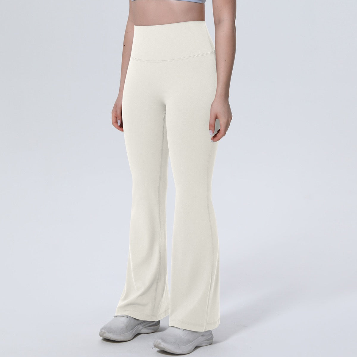 nylon yoga flare pants anti-pilling