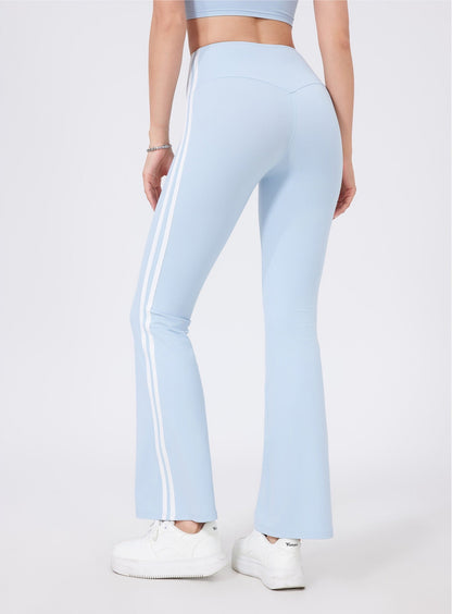 pastel workout flare leggings
