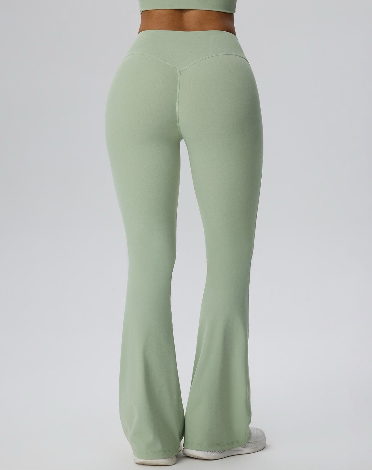 pilates bell bottom pants