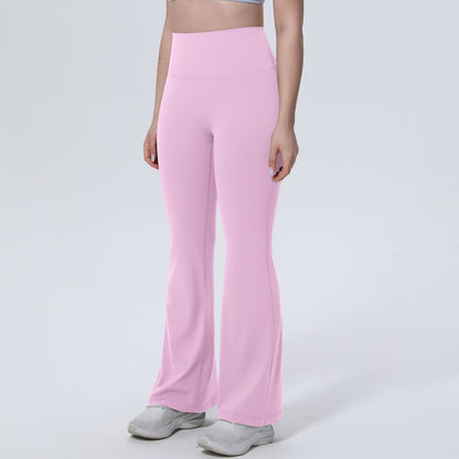 pilates outfit flare leggings