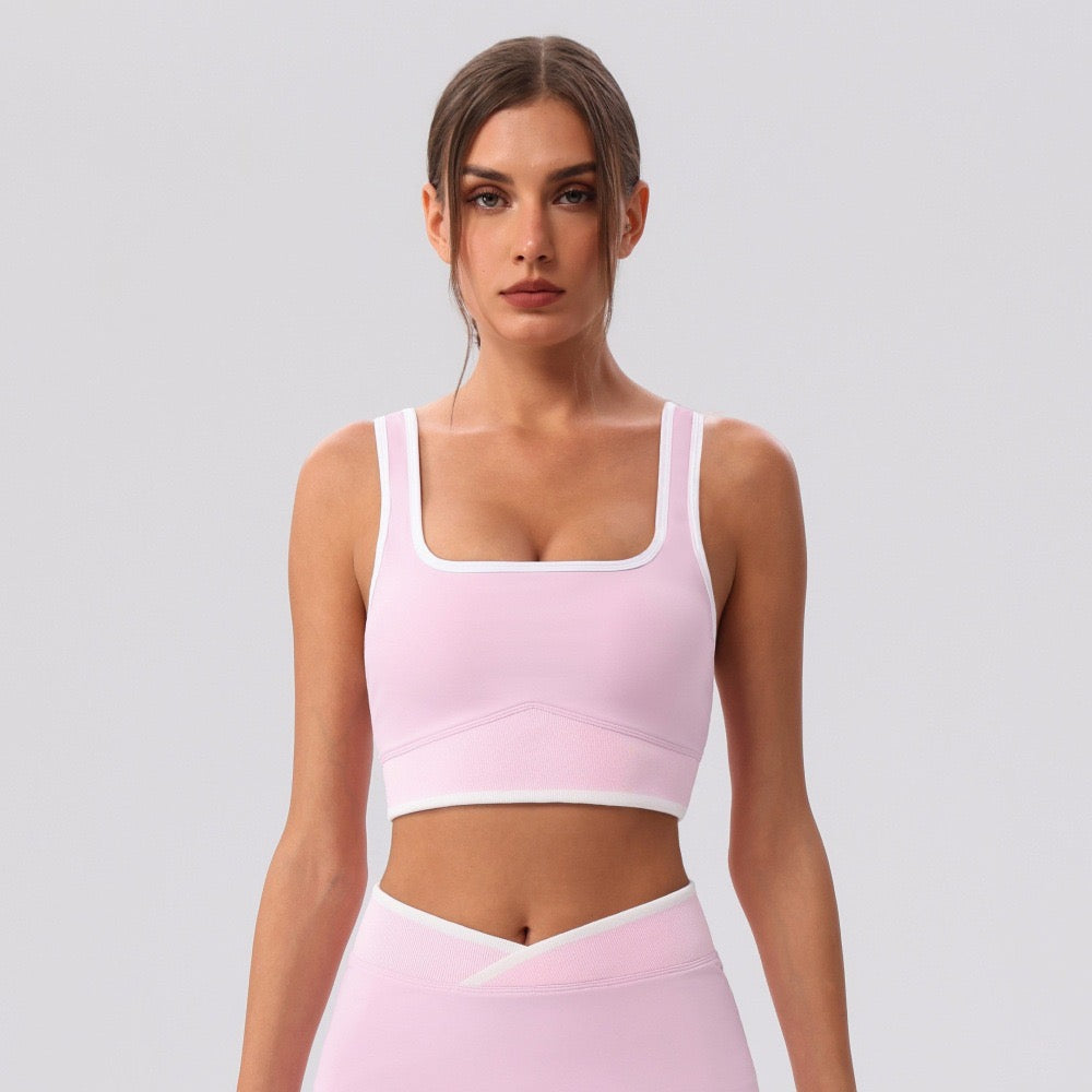pink athleisure bra 2026