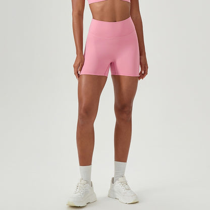 pink workout shorts women