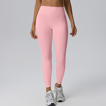 pink yoga leggings