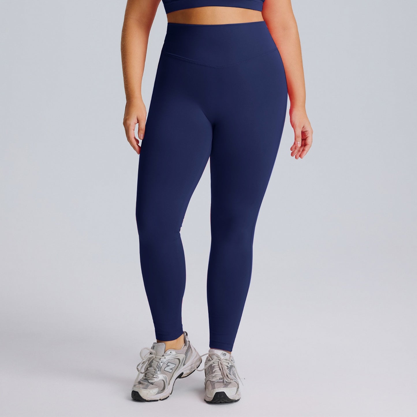 plus size gym leggings navy blue
