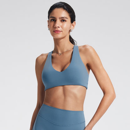 quick-dry workout sports bra