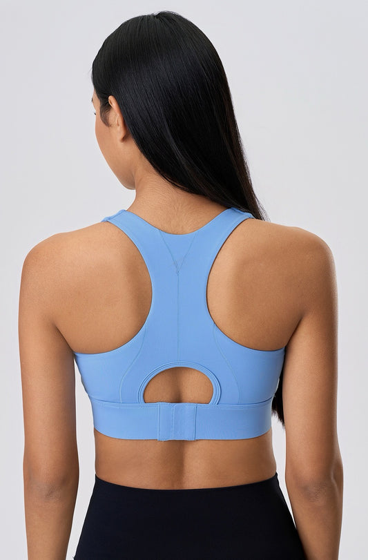 racerback sports bra high support