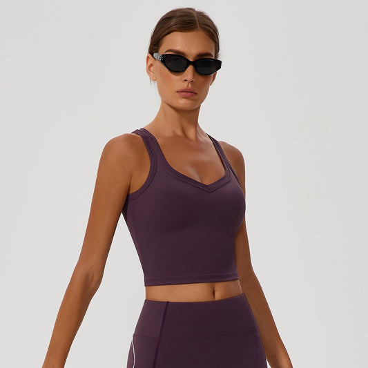 reformer pilates top purple
