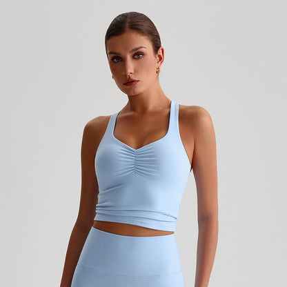 removable pad sports top