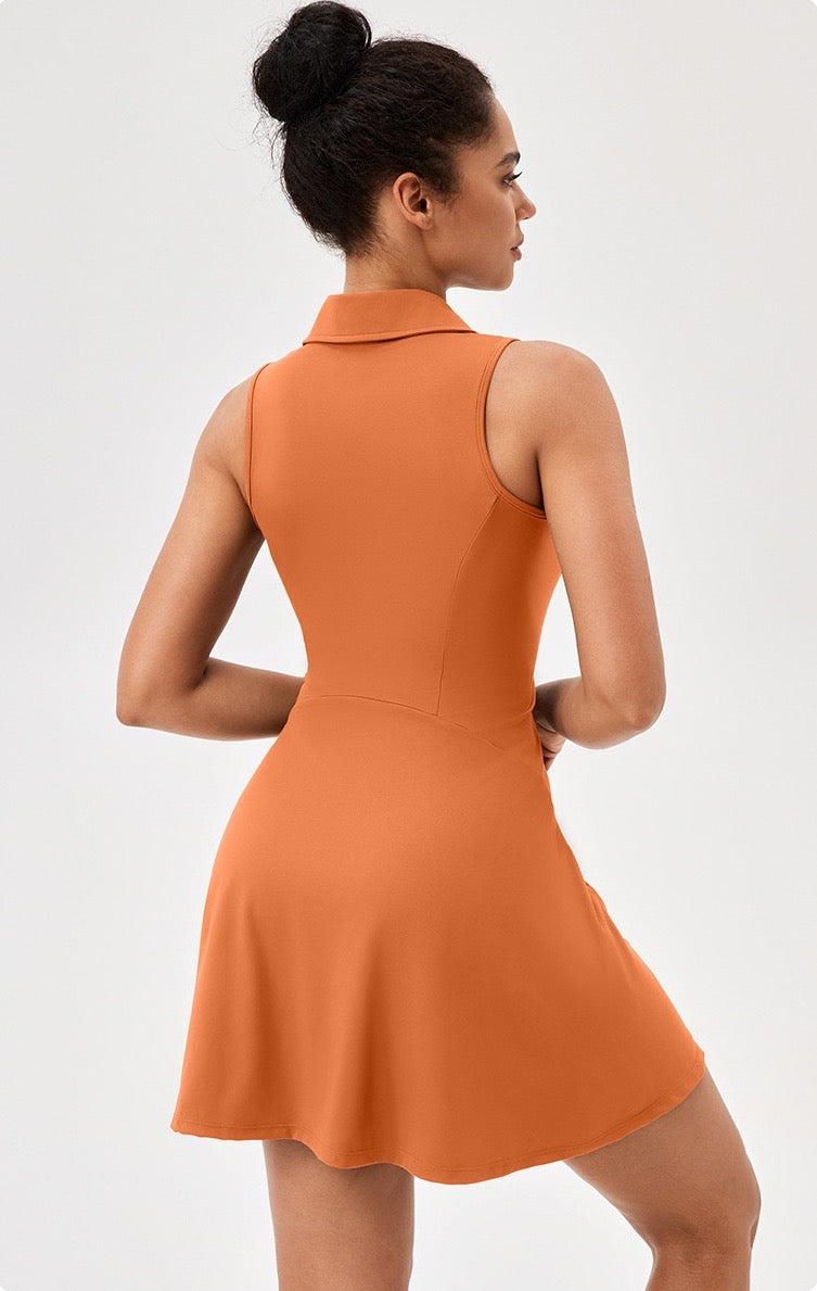 retro chic tennis dress