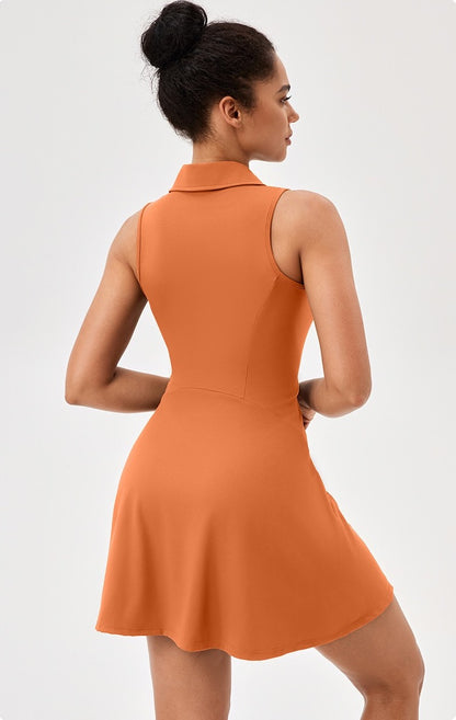 retro chic tennis dress