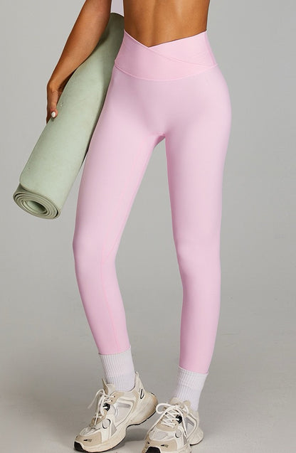 sakura pink leggings
