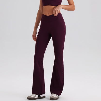 sculpting leggings with flare