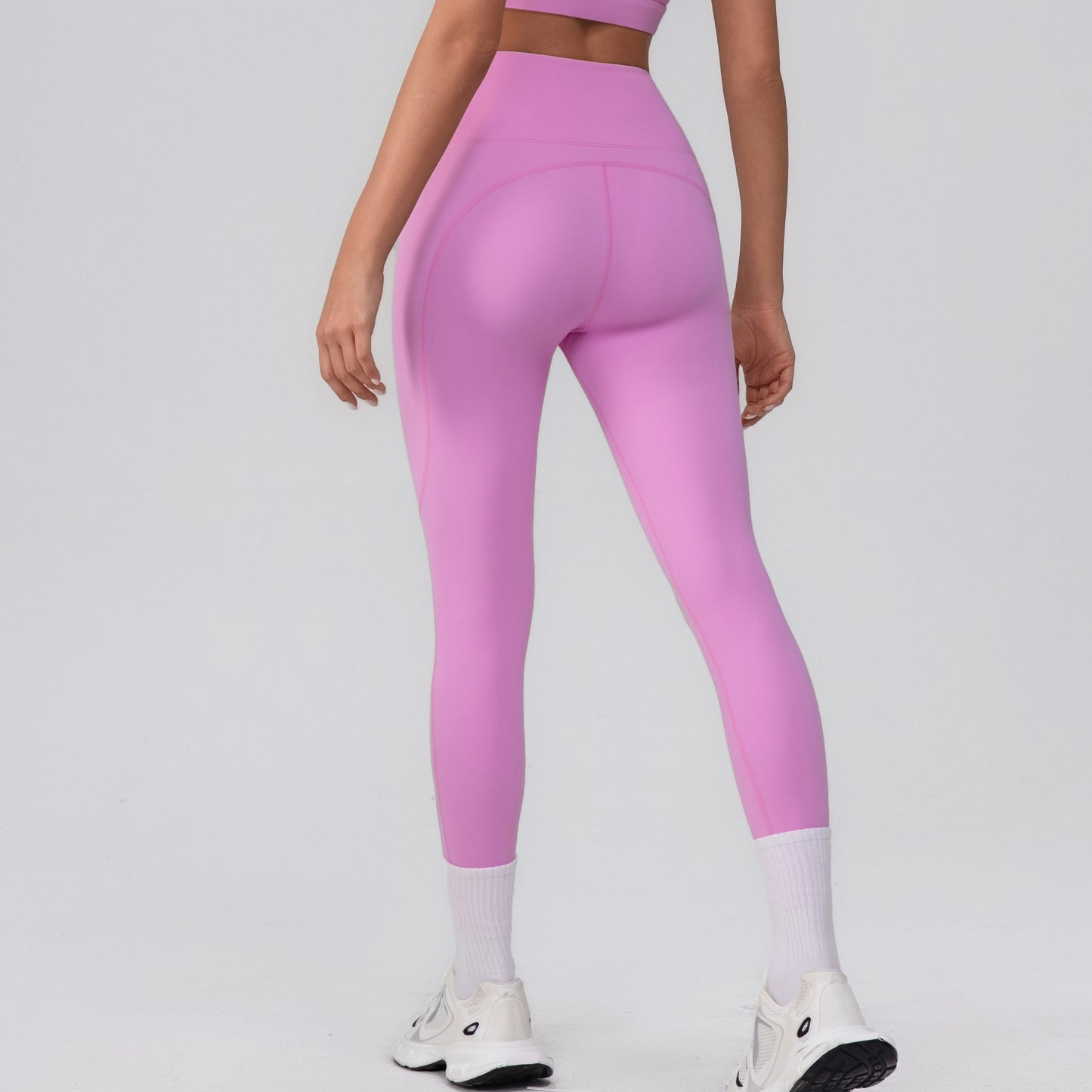 sculpting workout leggings in pink