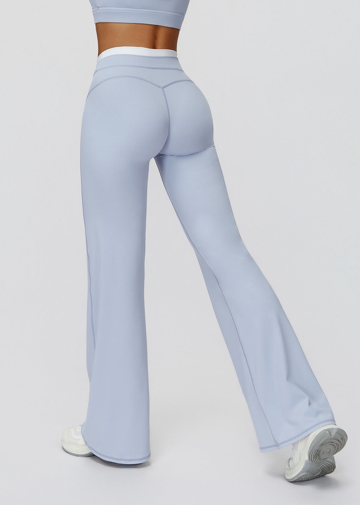 blue sculpting workout pants women