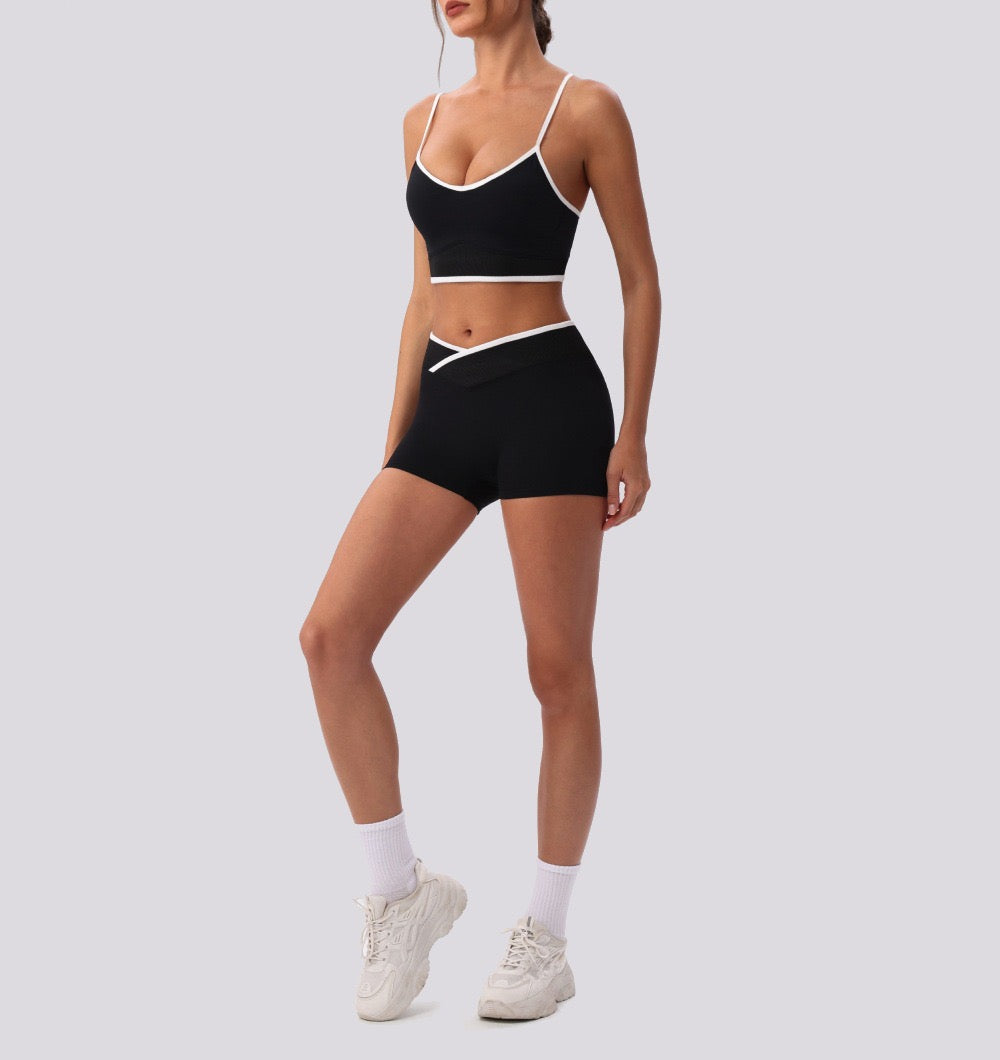 seamless biker shorts women