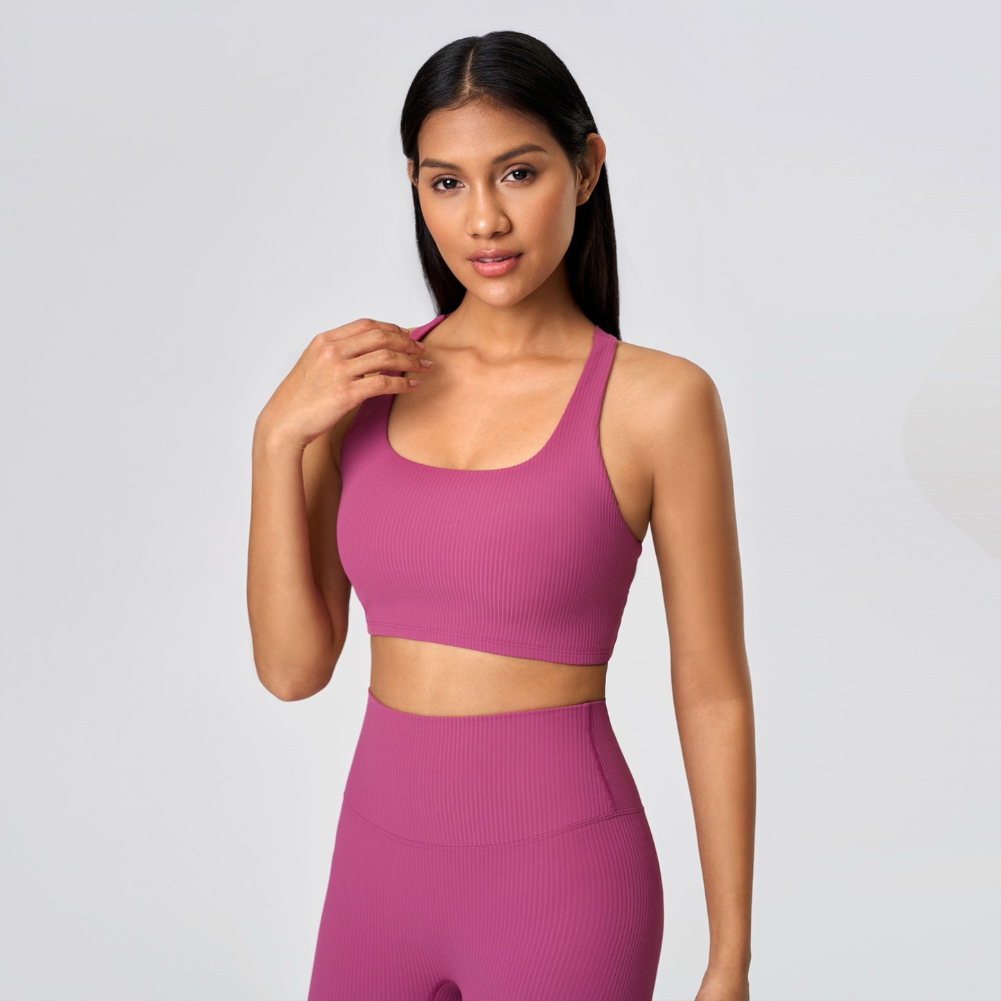 seamless workout top women