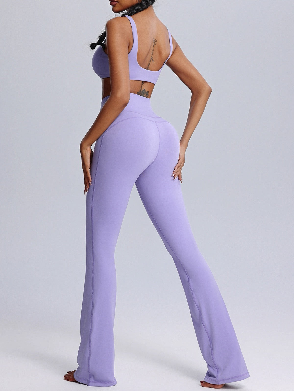 second skin flared leggings for women