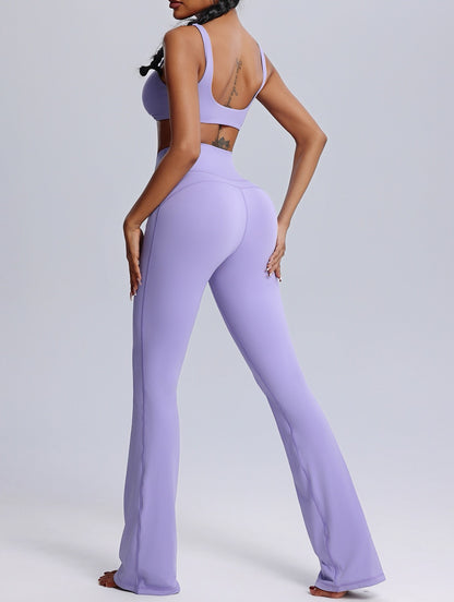 second skin flared leggings for women