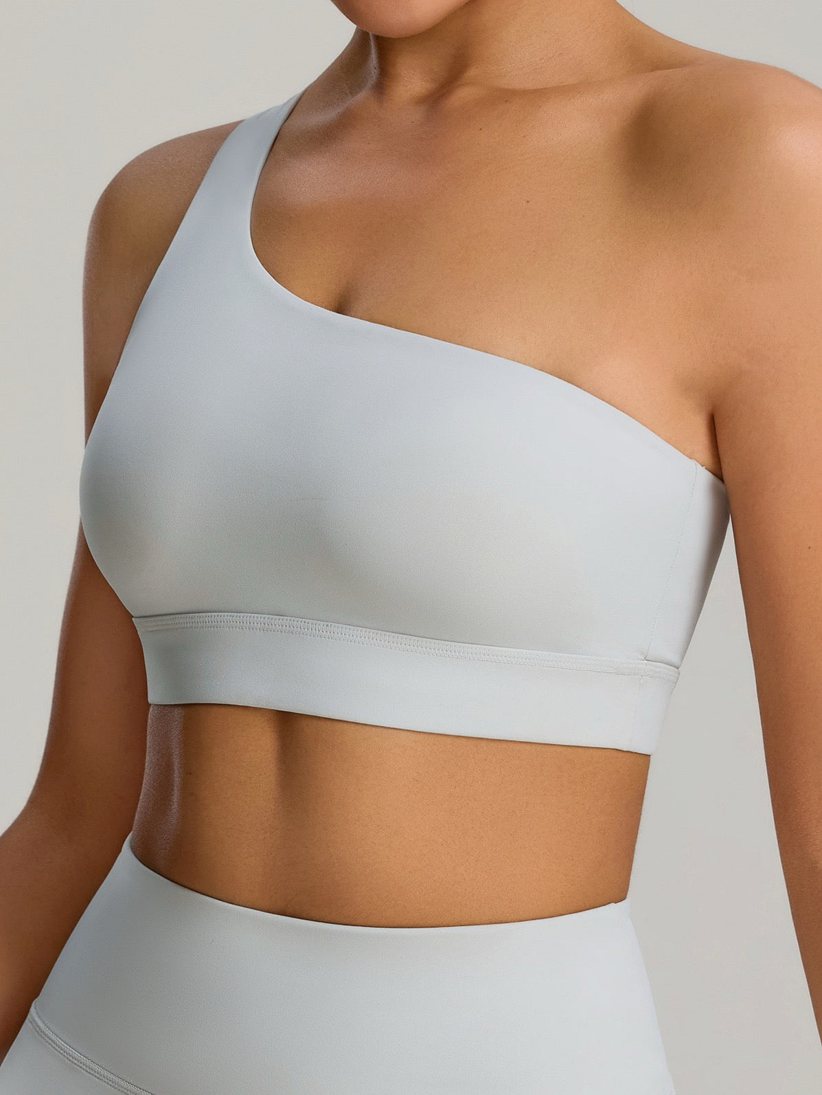single strap sports bra
