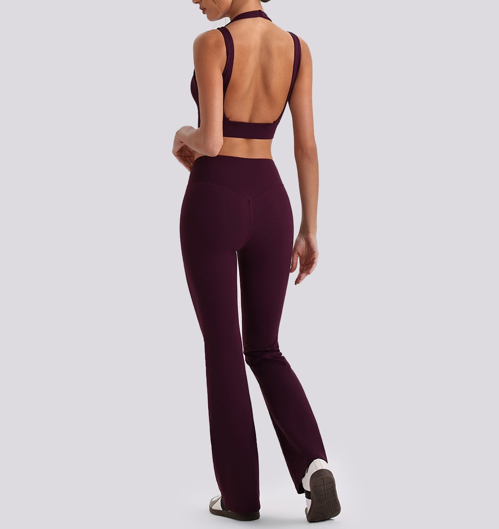 slimming flare pants women