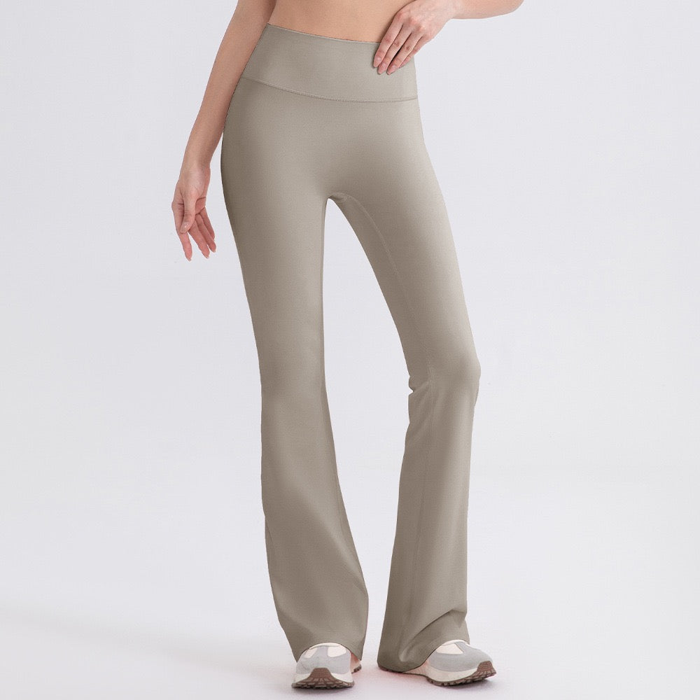 soft stretchy yoga flare pants