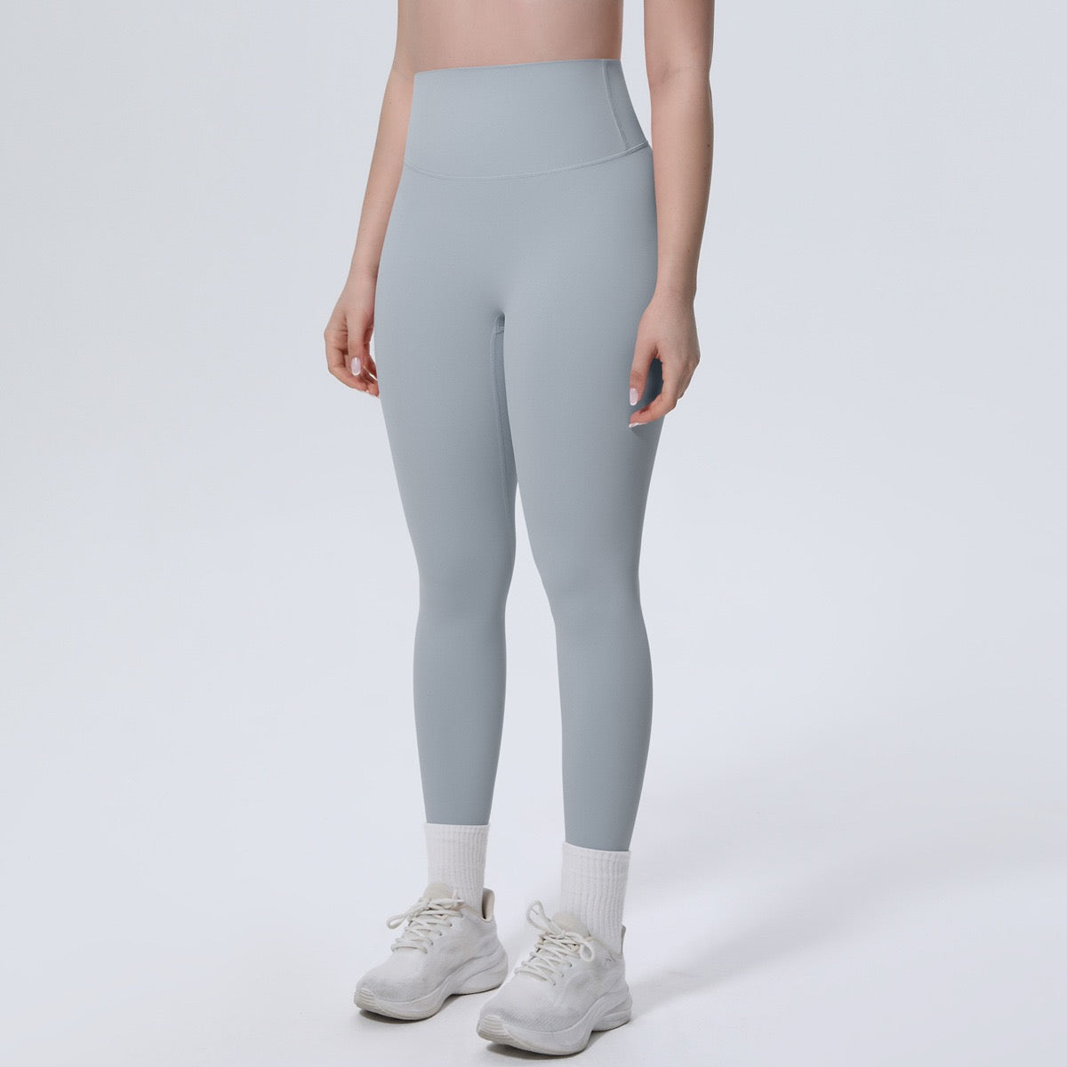 Black High Waist Workout Leggings – Squat Proof Gym Yoga Pants for Women