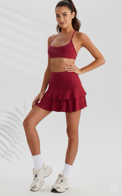 sporty mini skirt for women