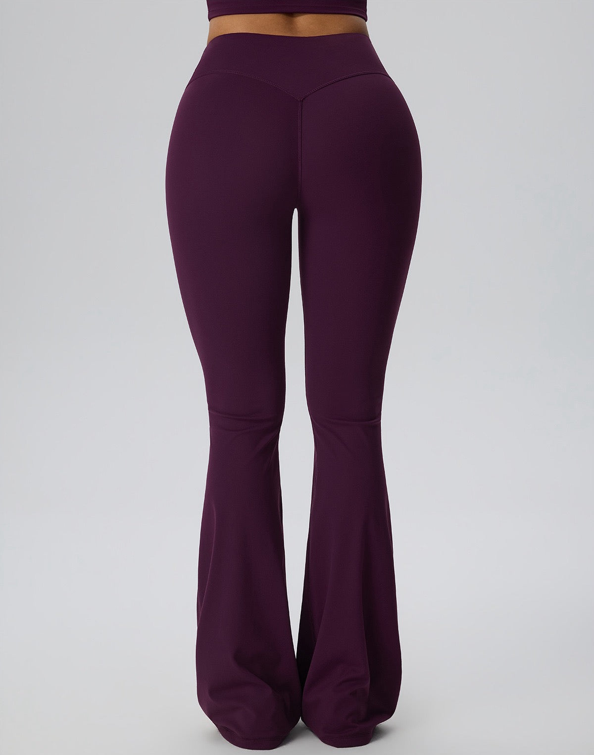 squat proof flared leggings