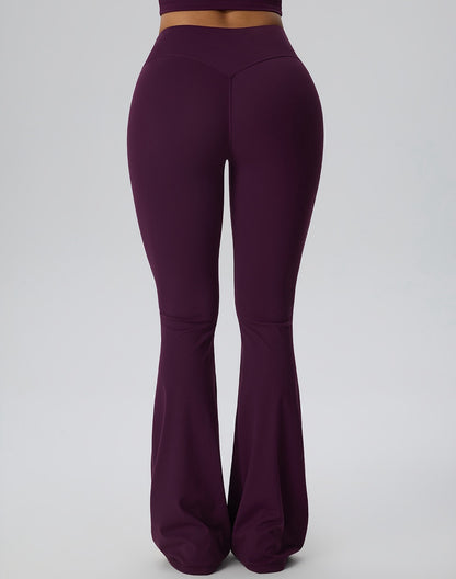 squat proof flared leggings