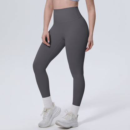 Black High Waist Workout Leggings – Squat Proof Gym Yoga Pants for Women