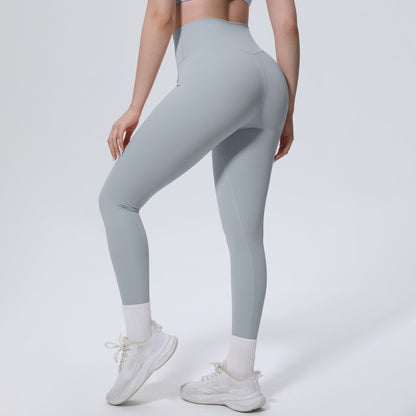 Black High Waist Workout Leggings – Squat Proof Gym Yoga Pants for Women
