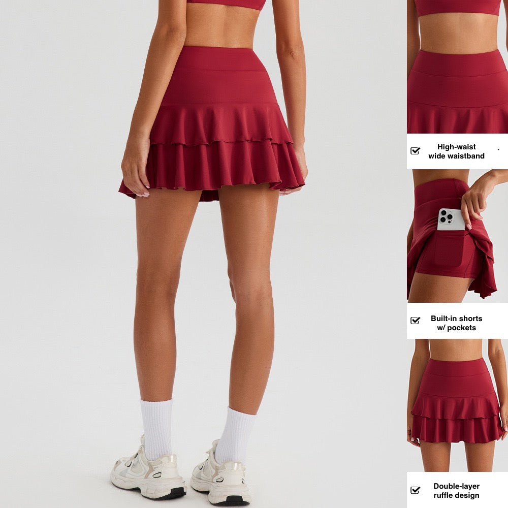 stylish tennis skirt