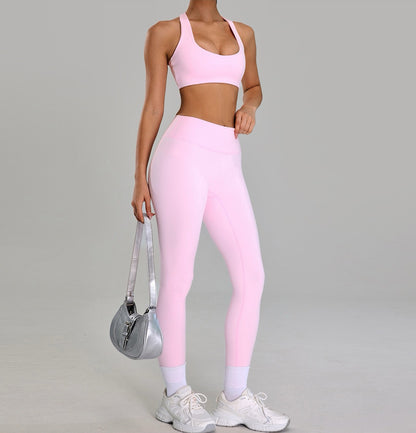 stylish u-neck sports bra for women