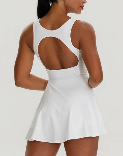 2-Piece Workout Dress with Shorts | Women’s Activewear Set