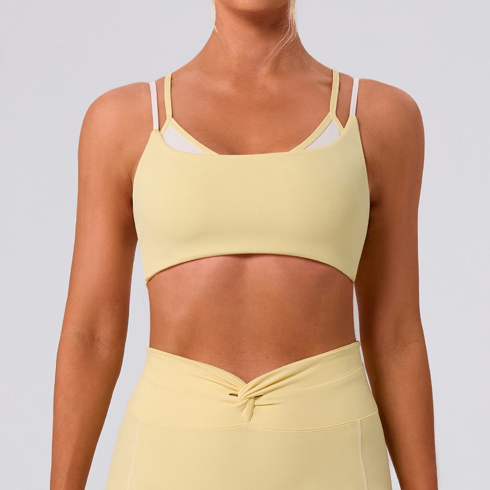 summer yoga top breathable