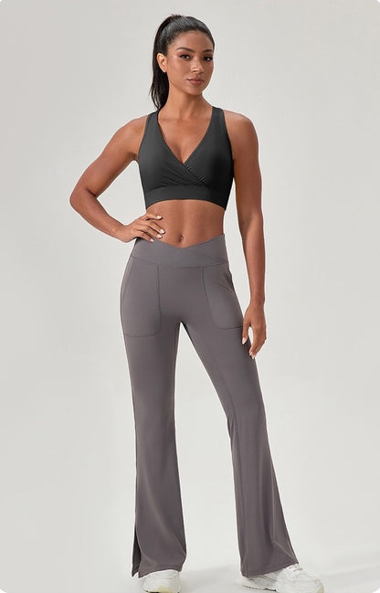 comfortable sports bra black colour