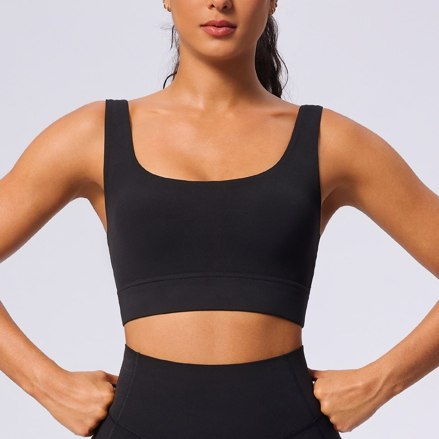 supportive sports top for gym