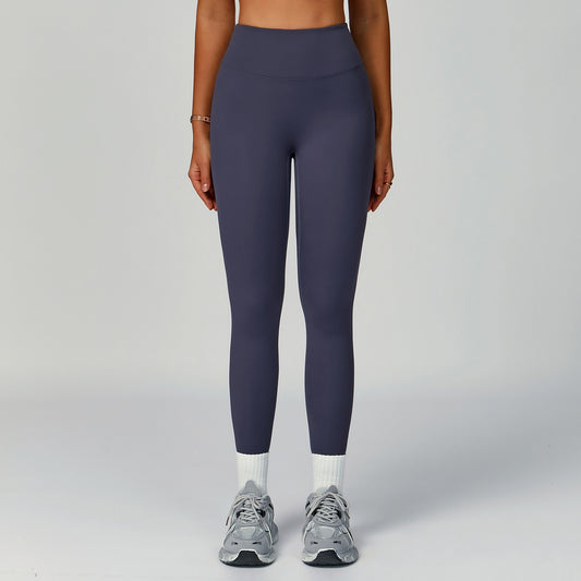 sustainable activewear leggings blue grey color
