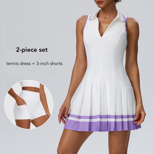 tennis dress and shorts set