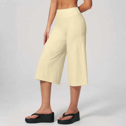 yellow travel pants for women