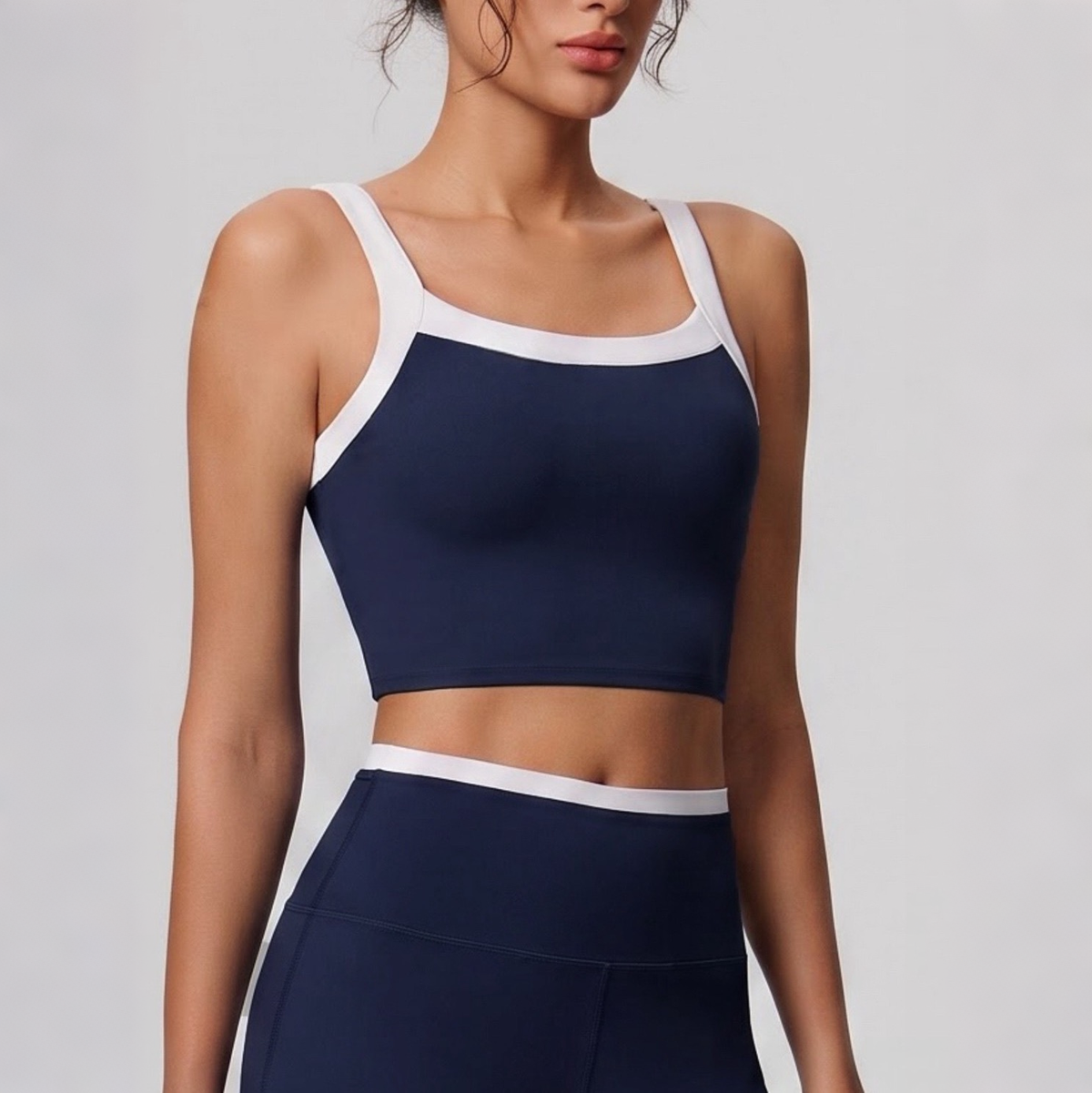 trendy activewear crop top