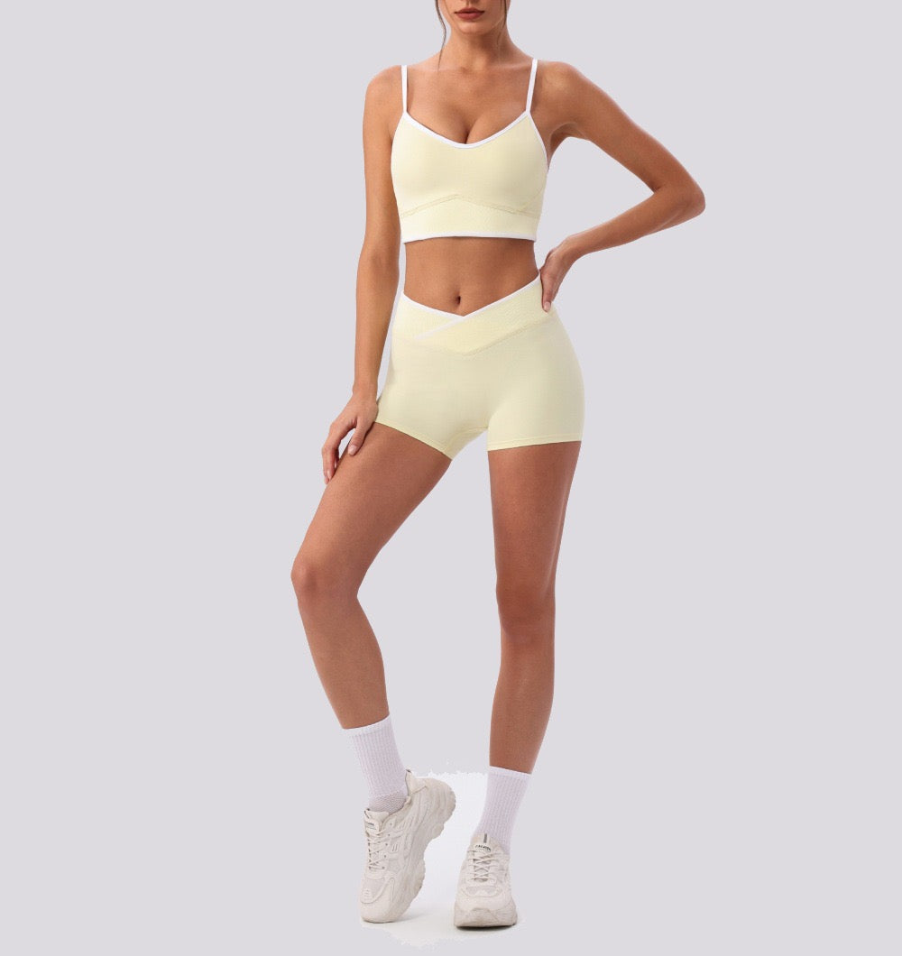 trendy running shorts seamless fit