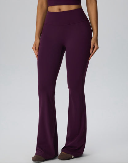  tummy control flare workout pants