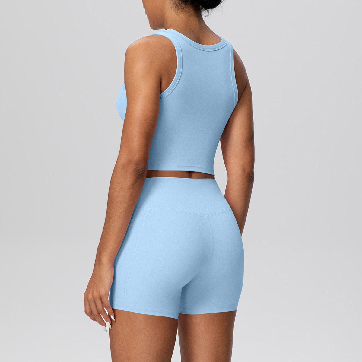 two piece gym outfit