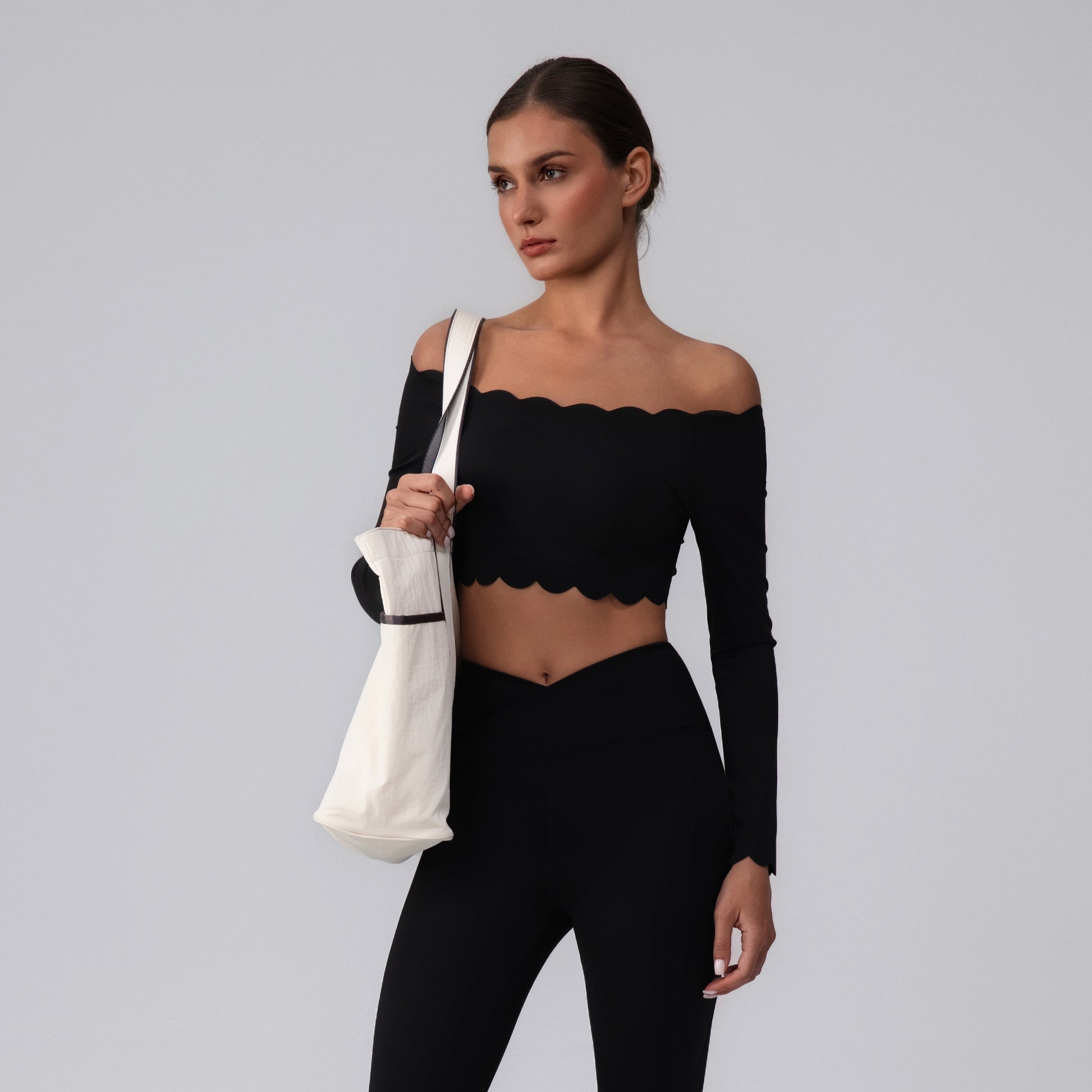 versatile workout and lounge top