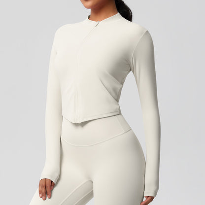 white long sleeve going out tops
