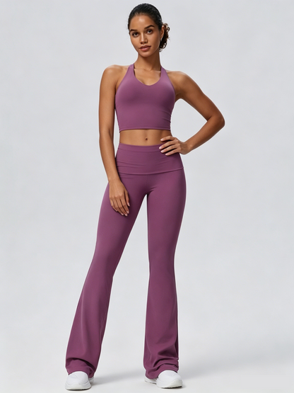  wide strap deep V fitness tank 