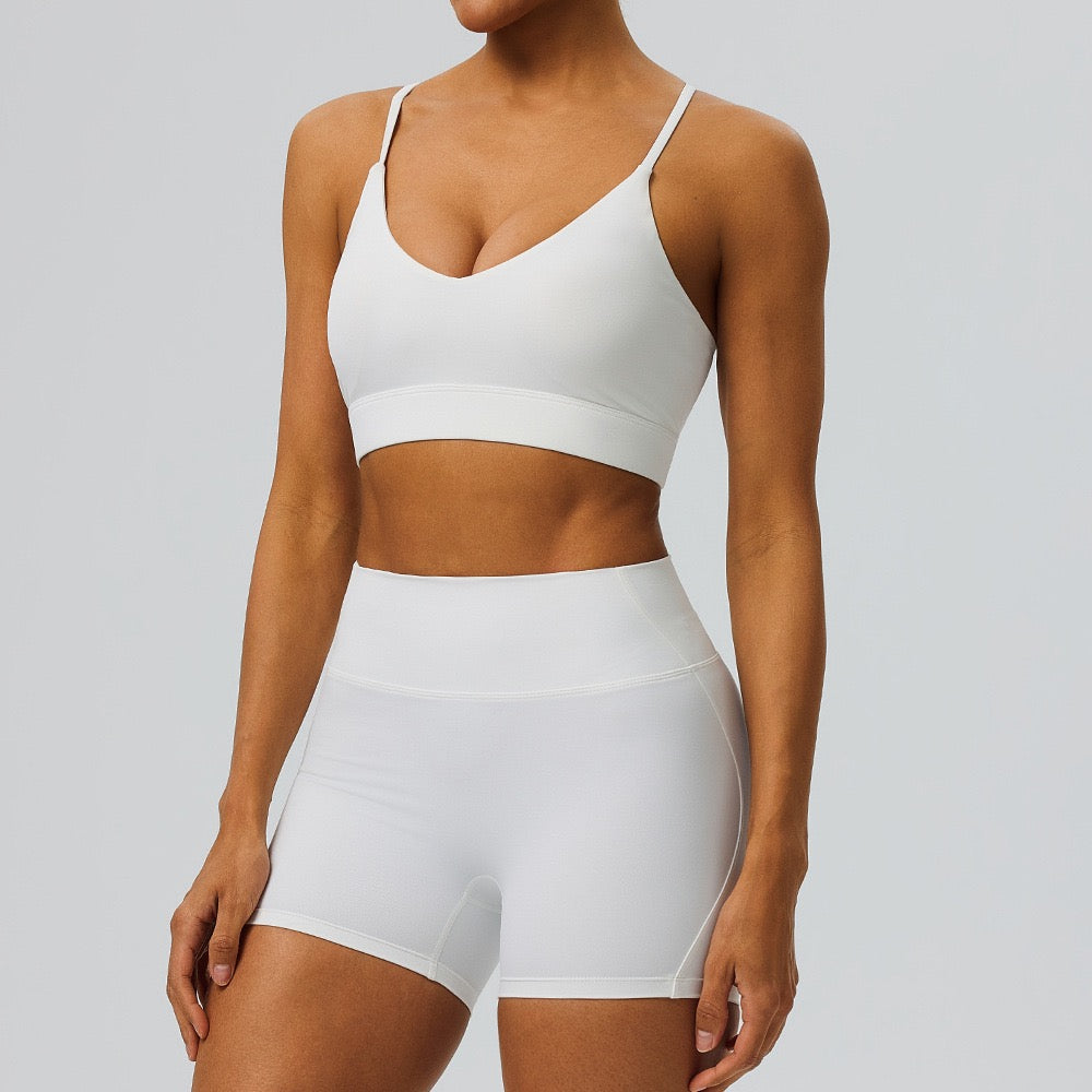 women activewear set white